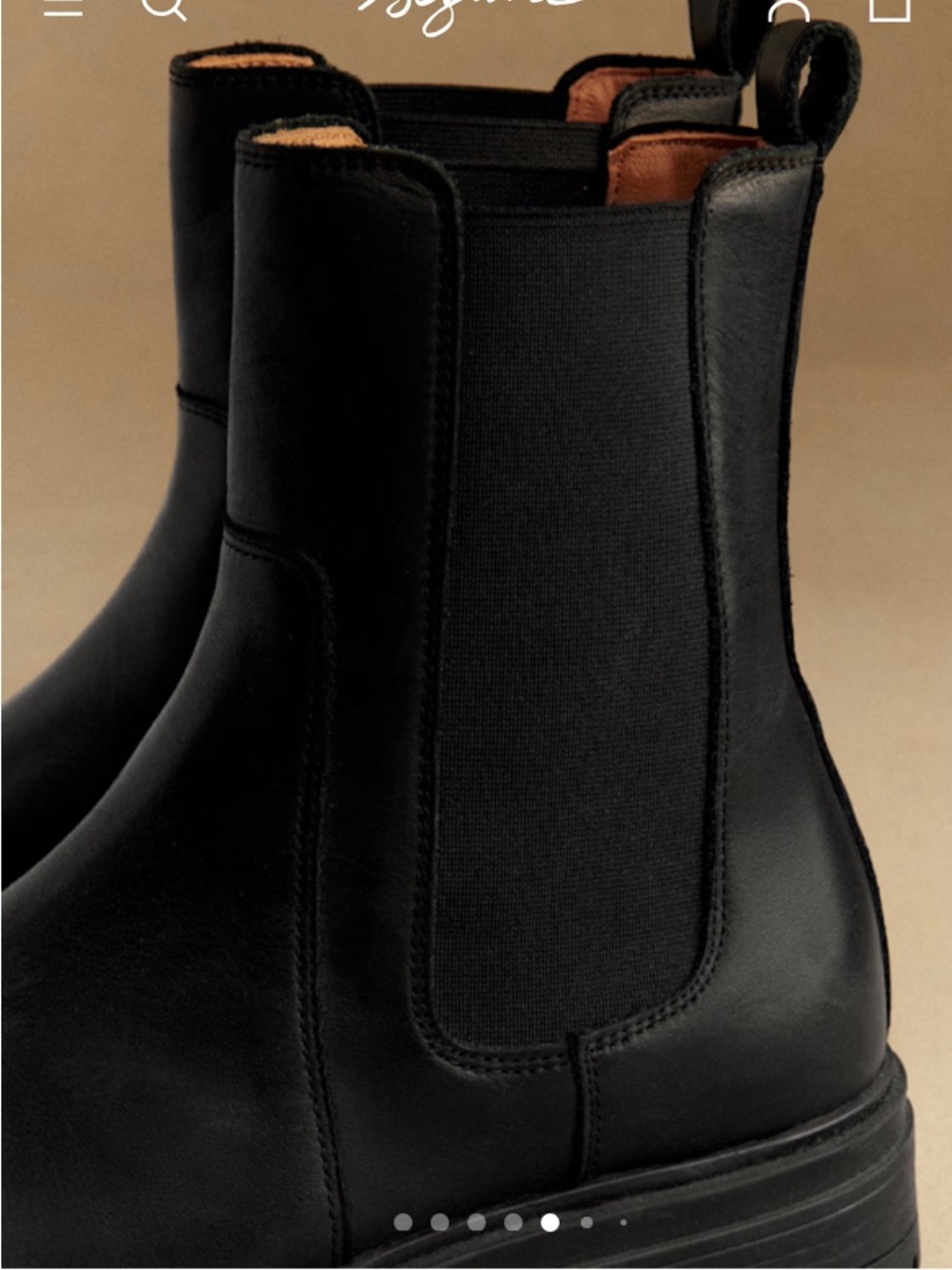 Sezane Lena Low Boots - Picture 9 of 13